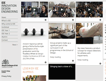 Tablet Screenshot of ide.rca.ac.uk